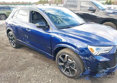 2025 Audi Q3 Premium 45 Tfsi S Line Quattro Tiptronic from USA, damaged, VIN WA1EECF37S1068913